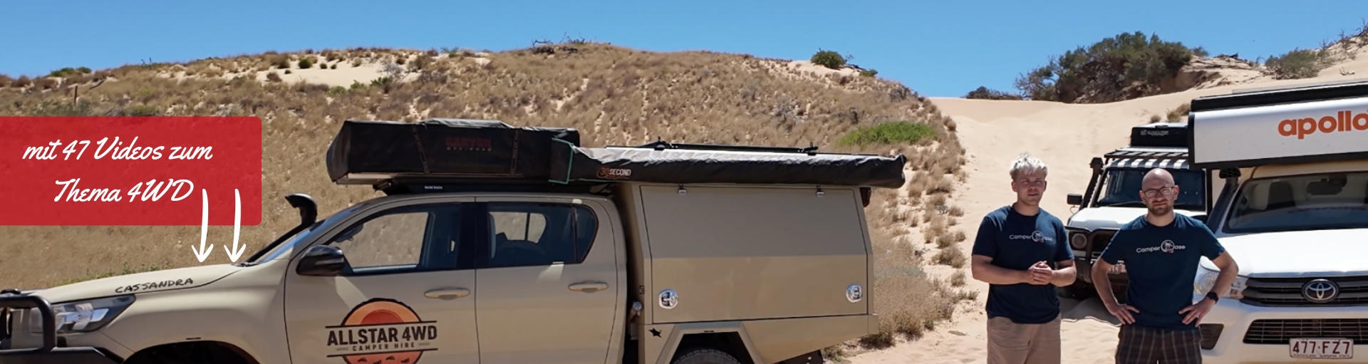 Allradcamper mieten in Australien