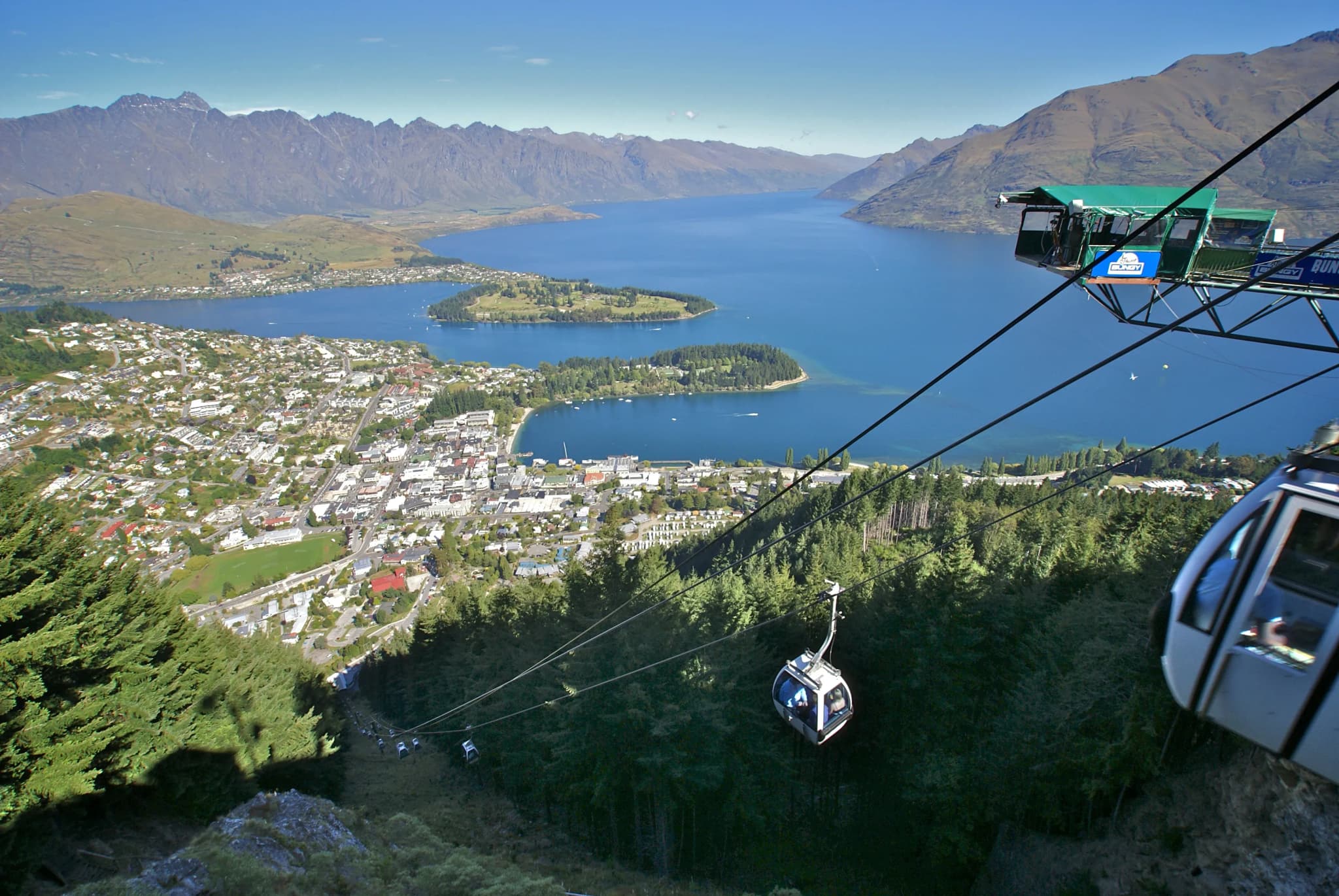 Queenstown bietet beeindruckende Aussichten