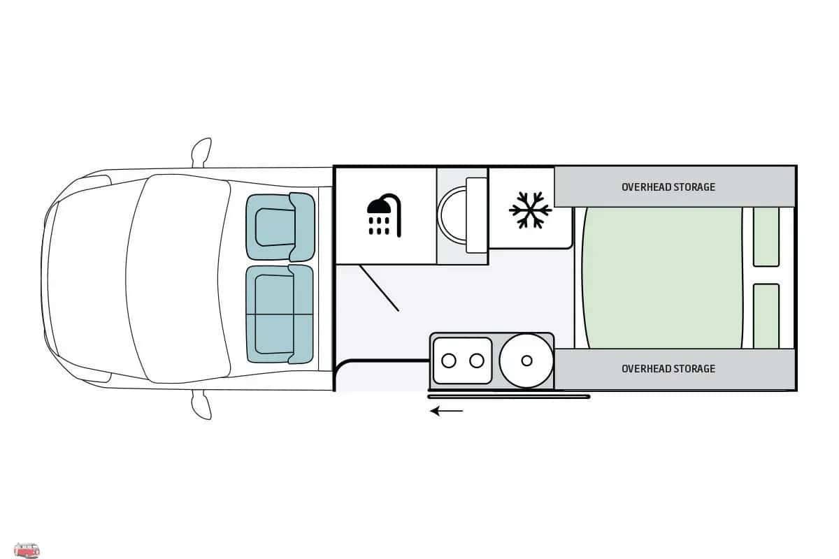 2 Bett Escape Campervan