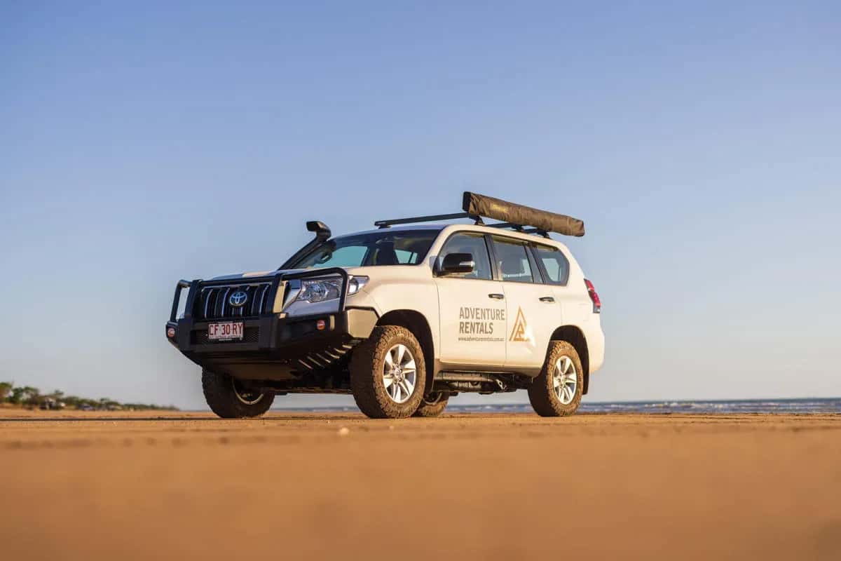 australien, Adventure Rentals, Prado Auto, Ansicht