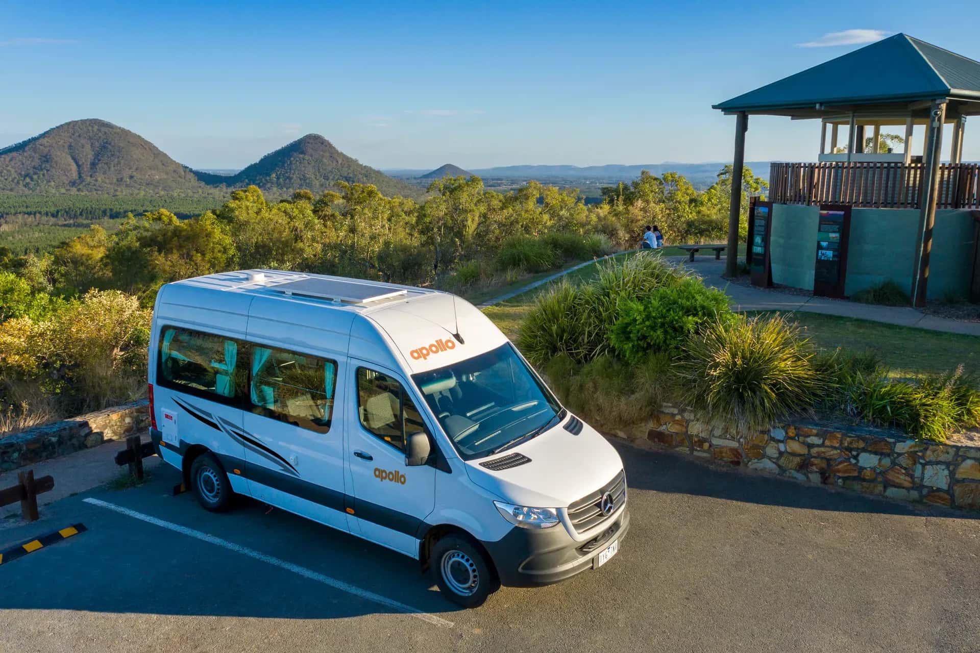 Australien, Apollo Motorhomes, Hitop, Fahrzeug szenisch als Abschluss