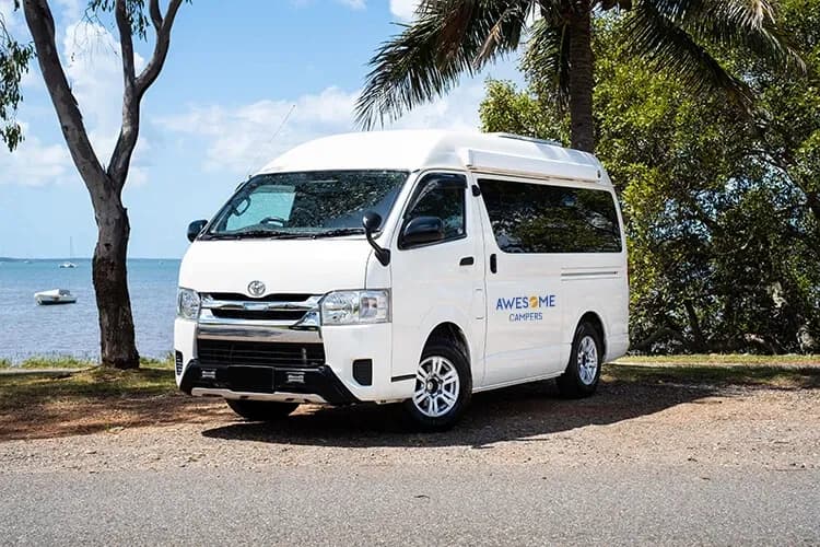 Australien, Awesome Campers, Coast Hopper, Außenansicht, schräg vorne