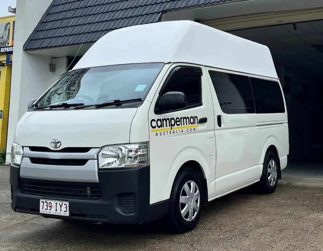 Australien, Camperman-Australia, Juliette-Maxie-2+1-Hitop-Camper, ansicht außen 1