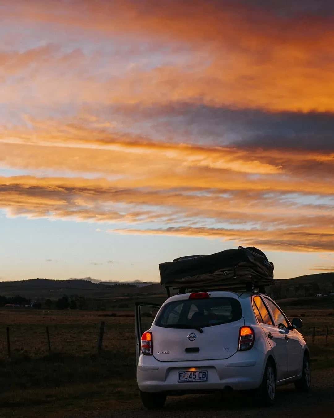 Australien, Campervan Village, Budget Mini Camper, Hinteransicht