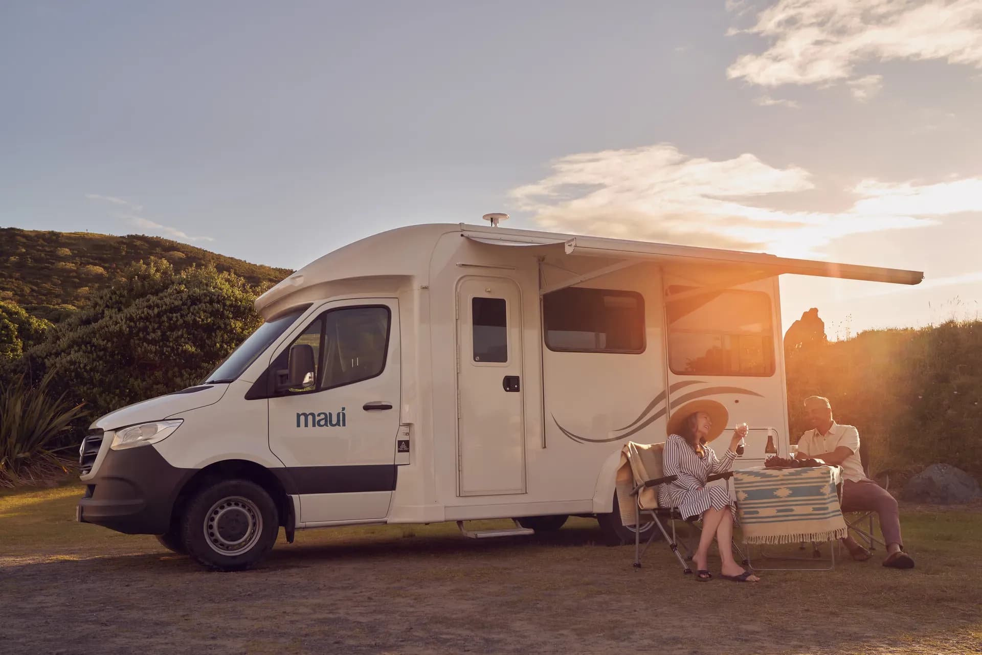 Australien, Maui Motorhomes, Cascade, Außenansicht