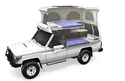 Australien, Tasmania Campers, Bush Challenger 4WD, abildung 1