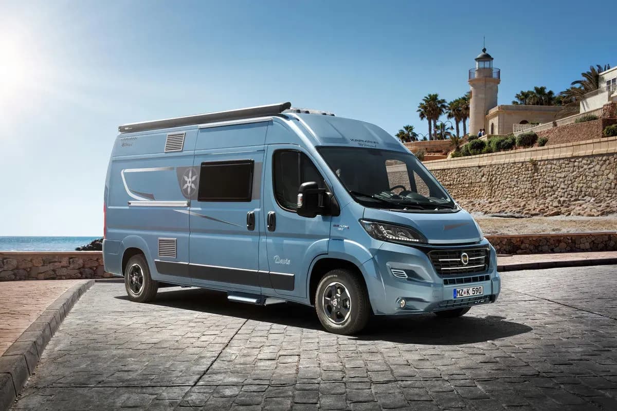 Den V2 Compact Star von DRM für 2 Personen in Deutschland günstig mieten über CamperOase.
