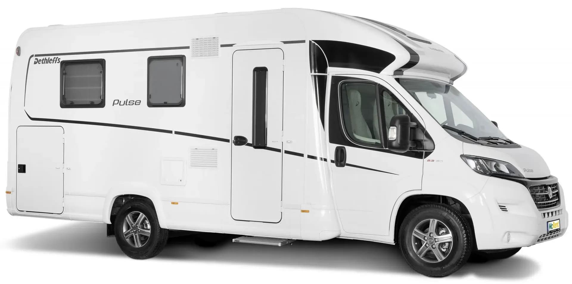 McRent, Comfort Plus, Premium Wohnmobil für 4 Personen, Europa, Deutschland, Außenansicht weiß, Wohnmobile günstig mieten