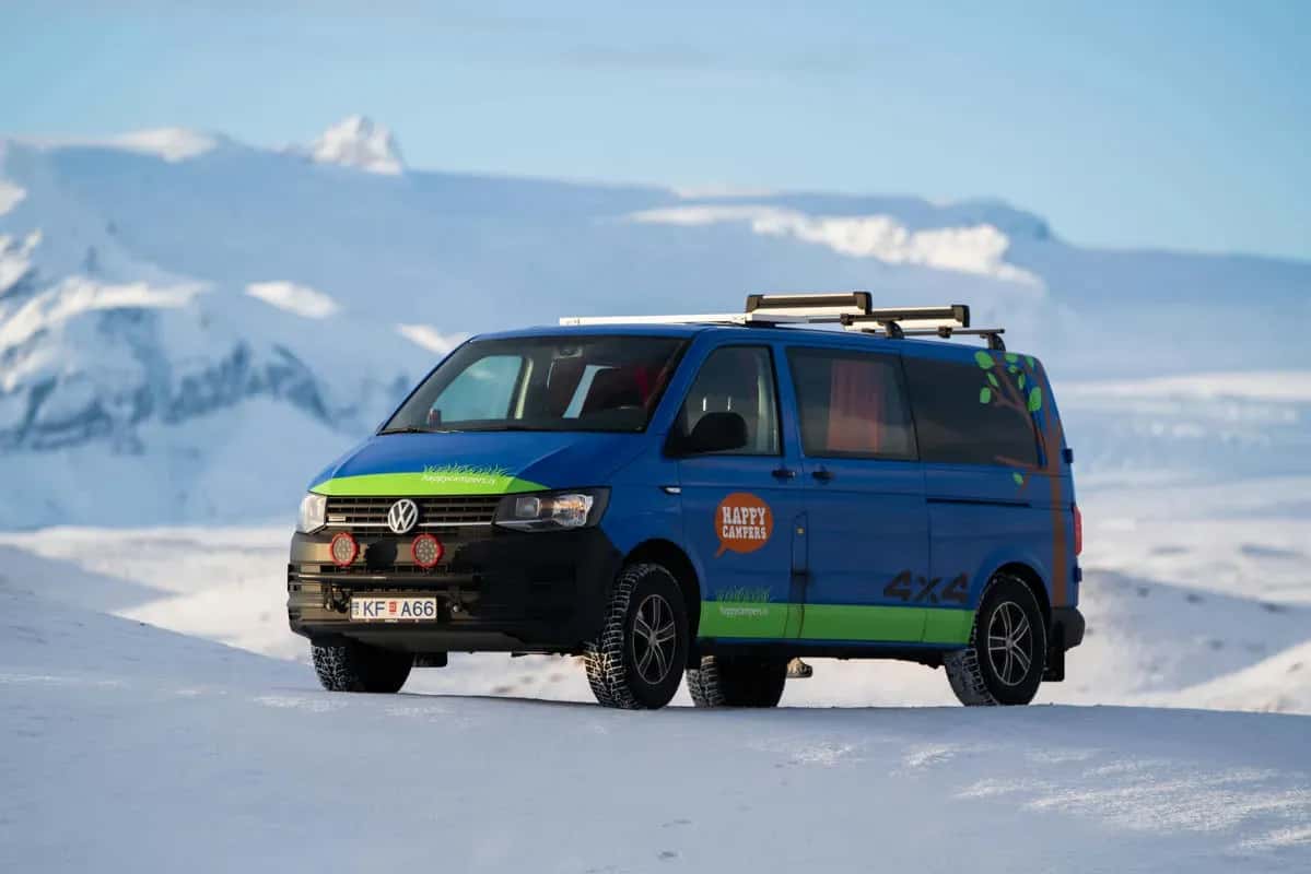Happy 4x4 Allrad Camper, Happy Campers Island, Automatik Schaltung, Island Roadtrip