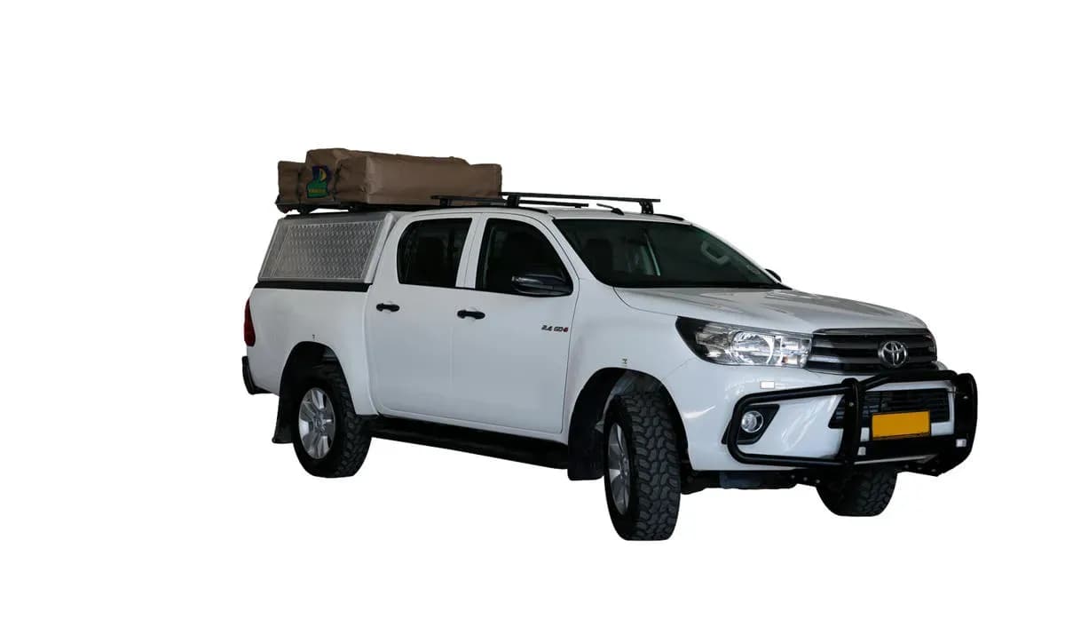 Namibia, Asco Car Hire, Budget VJJ Hilux DC 2.8TD, günstig mieten