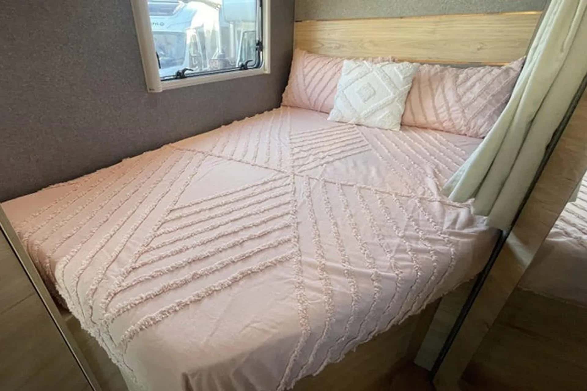 Neuseeland, Kia Ora Campers, T7055, Doppelbett