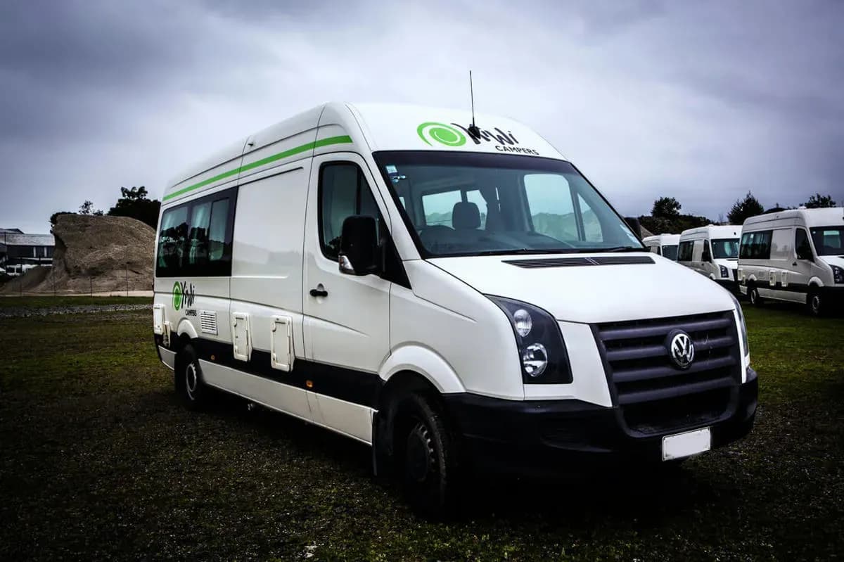 Kiwi Euro 2 ST mit Dusche und WC, günstig mieten, Kiwi Campers Neuseeland