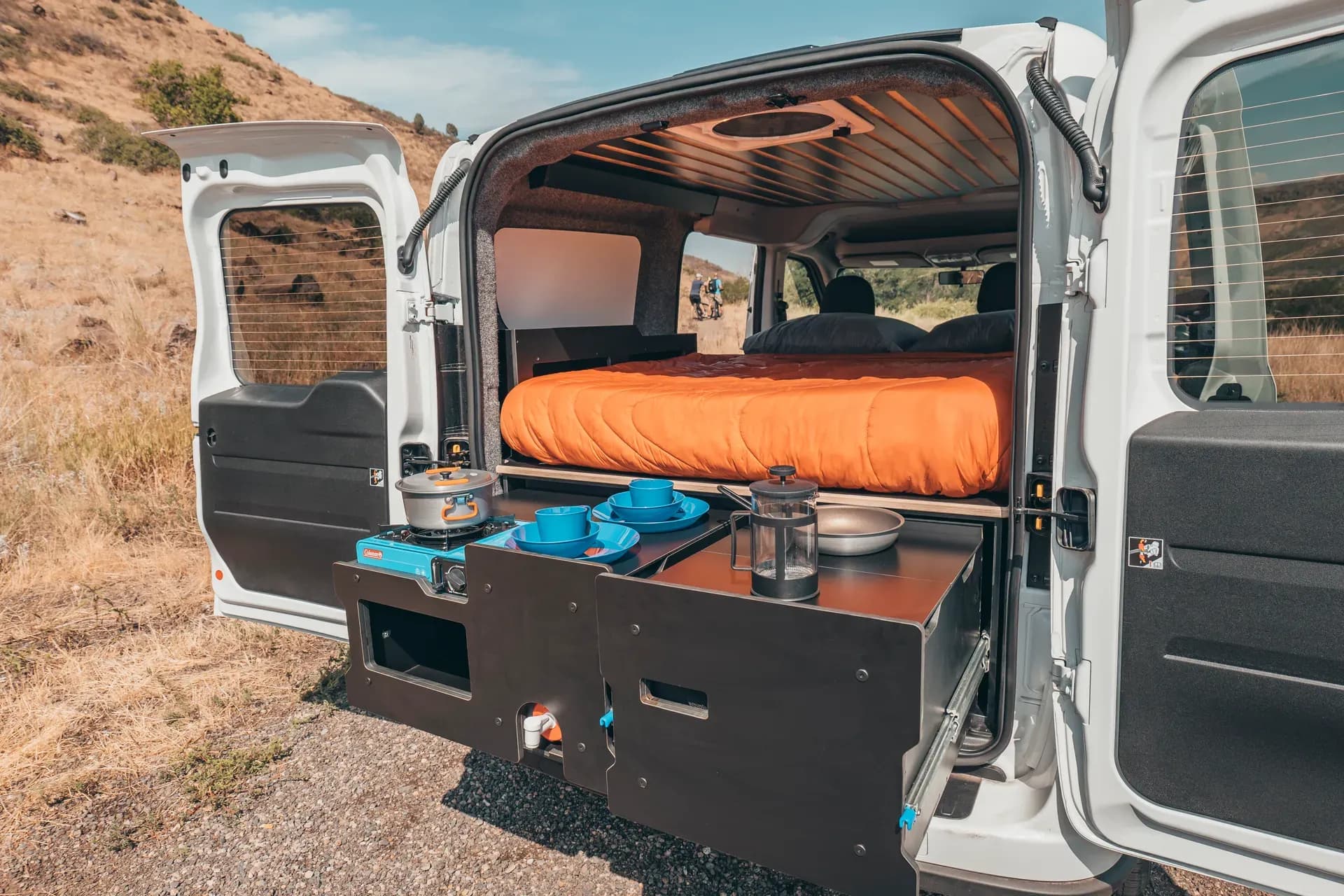 USA, Native Campervans, Smalls, Kitchen