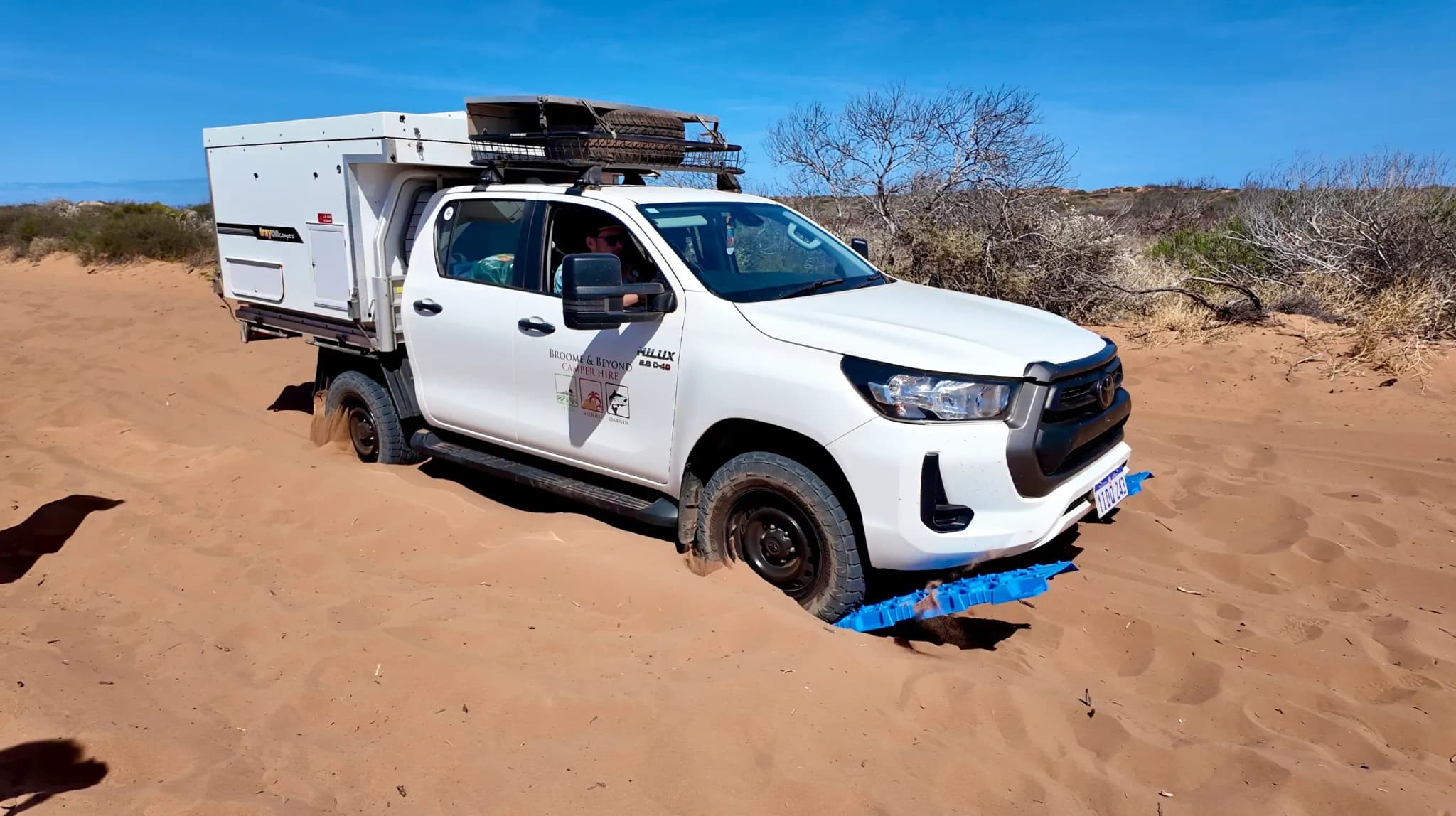 Festgefahren im Allradcamper