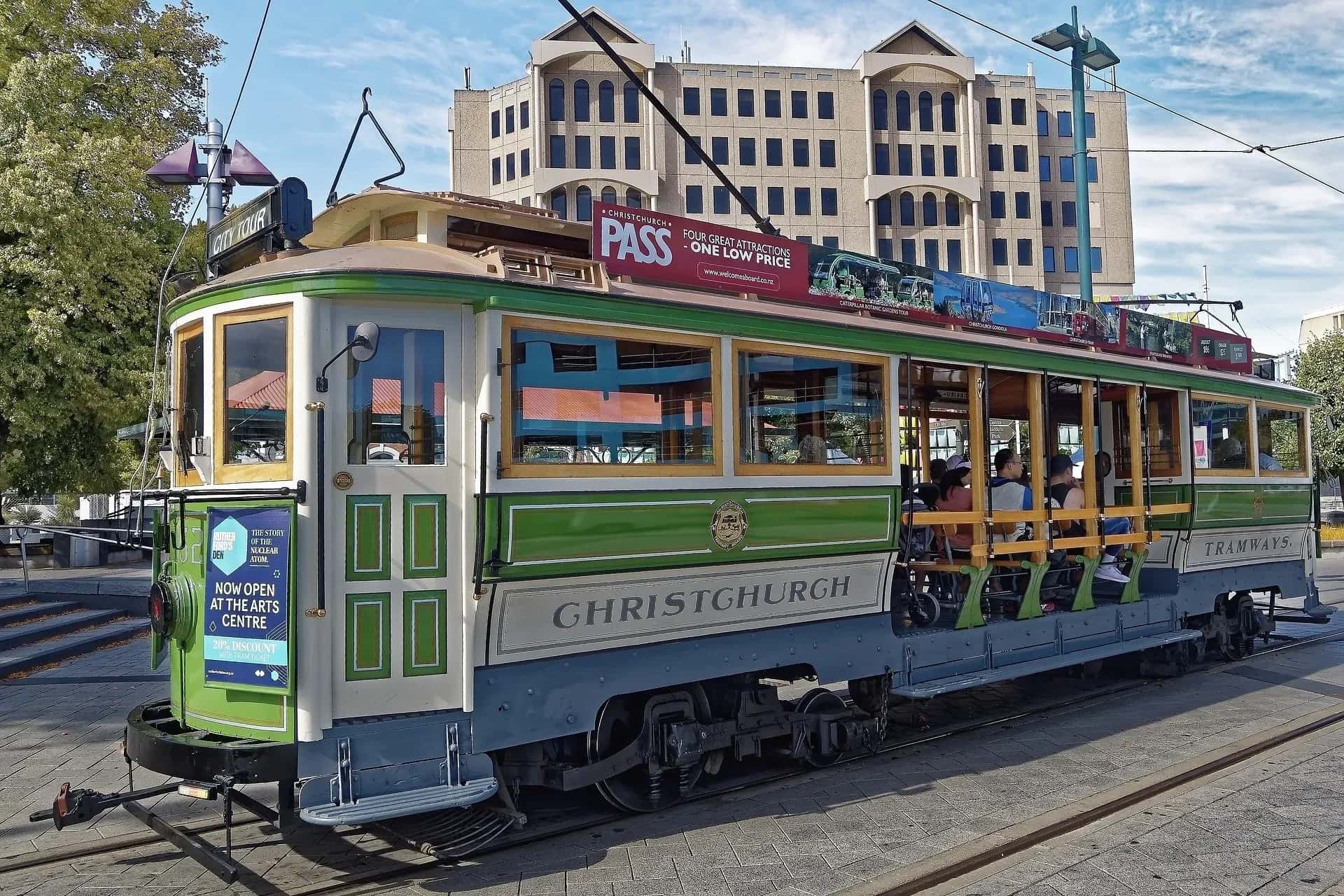 Christchurch, Neuseeland, Tram