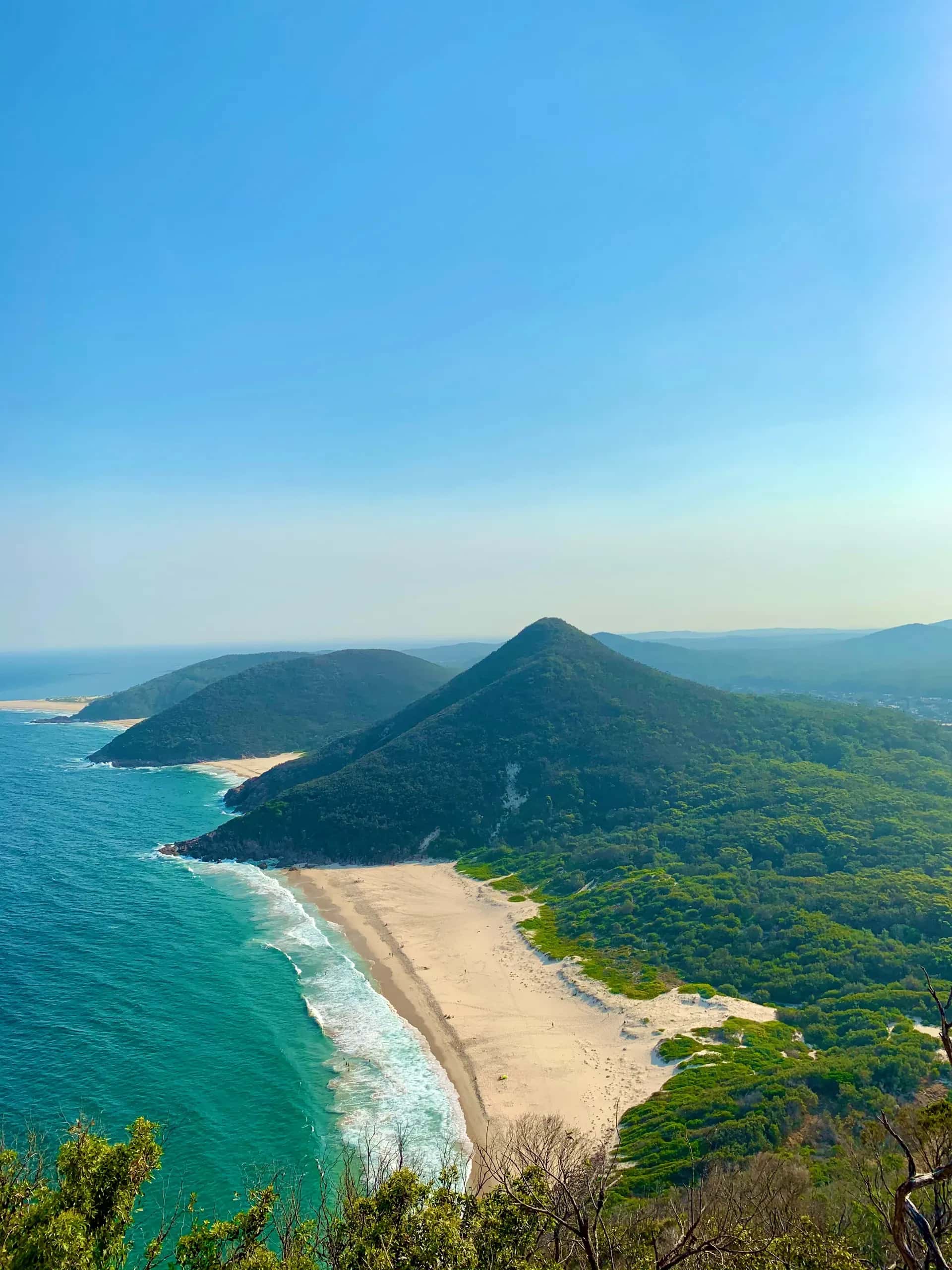 Tomaree Nationalpark, Tomaree Mountain, Australien Roadtrip