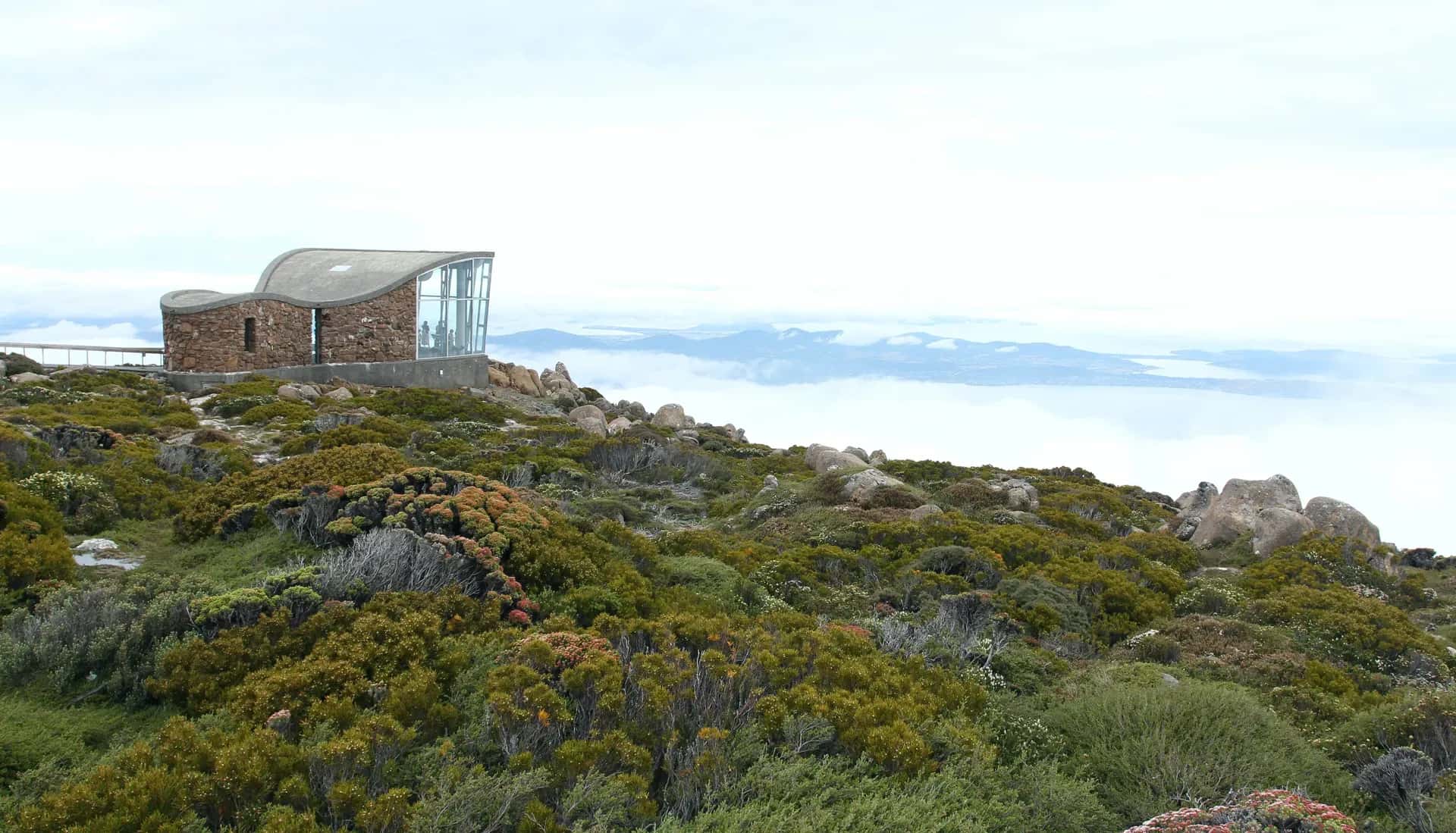 Den Parkplatz für den Aufstieg zum Mount Wellington könnt ihr gut mit dem Camper erreichen