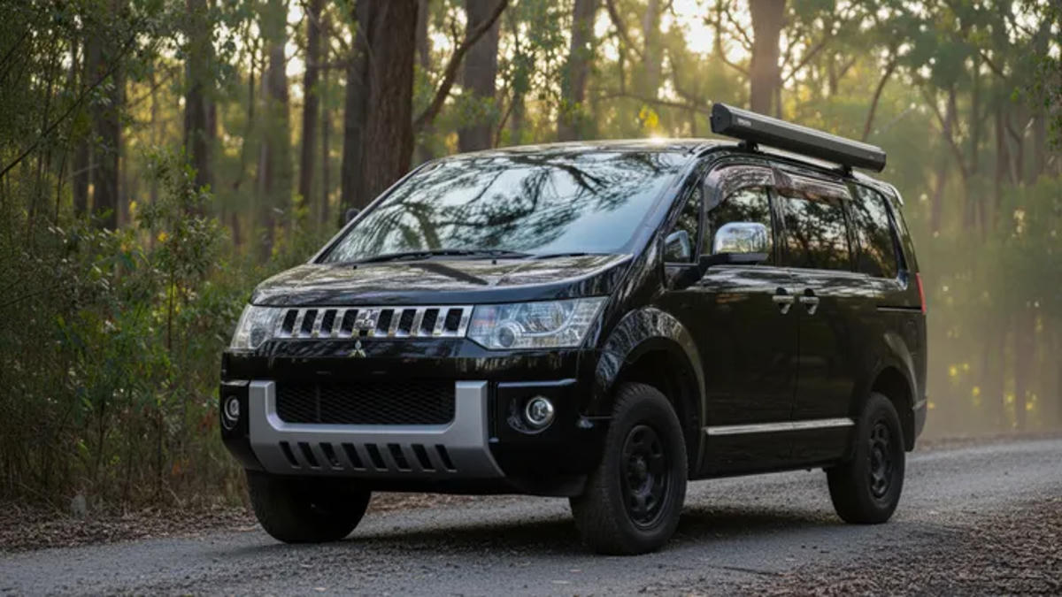 Der Alice Chillgood ist ein Mitsubishi Delica oder ähnlich, ideal zum Reisen für zwei Personen in Australien. alt