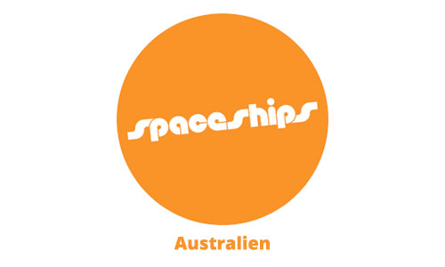 Spaceships Logo, Spaceshipsmieten in Australien, Spaceships MiniCamper, Budget und Mittelklasse SleeperVans