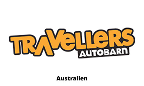 Travellers Autobarn Logo, Travellers Autobarn in Australien, Backpacker Camper und Sleeper