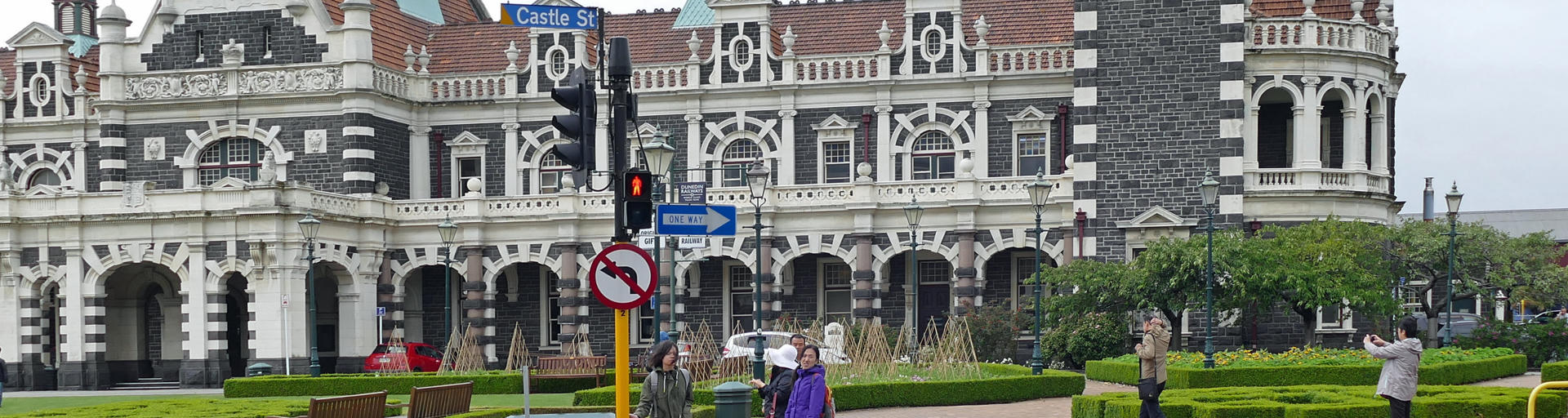 bahnhof dunedin, rentner in neuseeland, dunedin highlights