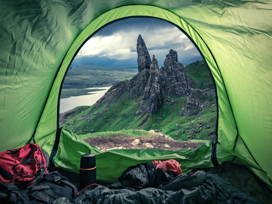 Camping in Schottland, Wohnmobil Reise Schottland, Outdoor Kodex Schottland