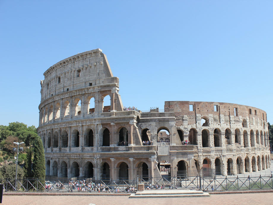 Wahrzeichen Rom, Sehenswürdigkeit, Kolosseum, Amphitheater