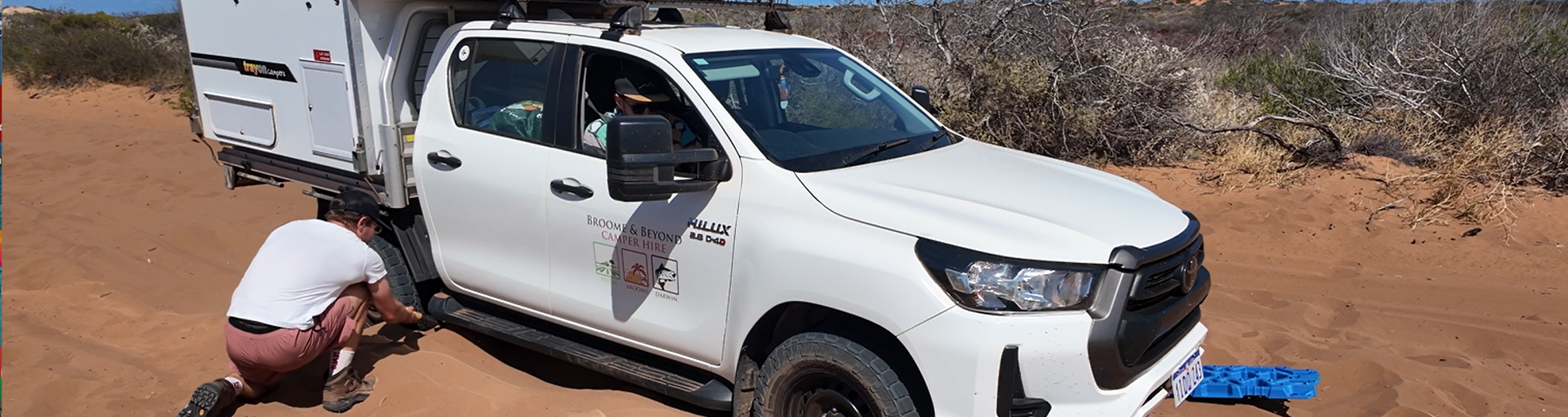 Getting Bogged mit dem Allradcamper