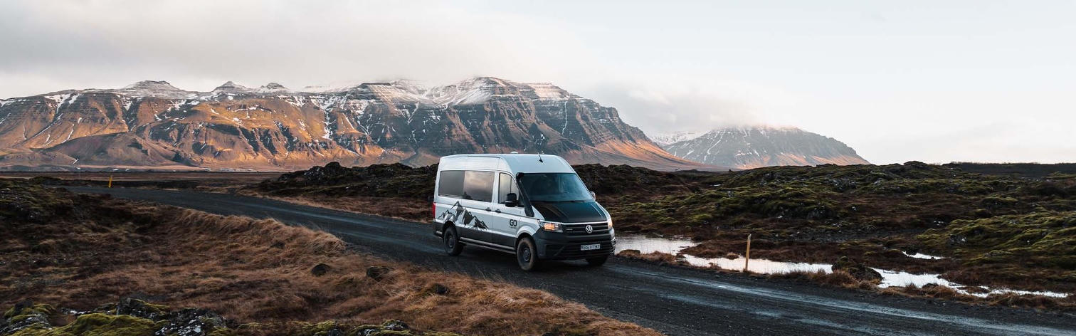Miete den Go 4x4 Lux Camper für Freunde oder kleine Familien in Island