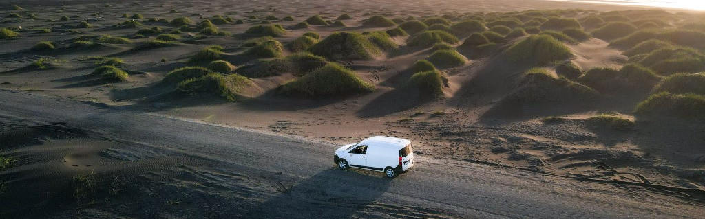 Miete günstig den simplen Go ICELAND Camper für 2 Personen für Island