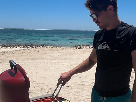 Kochen im Allradcamper