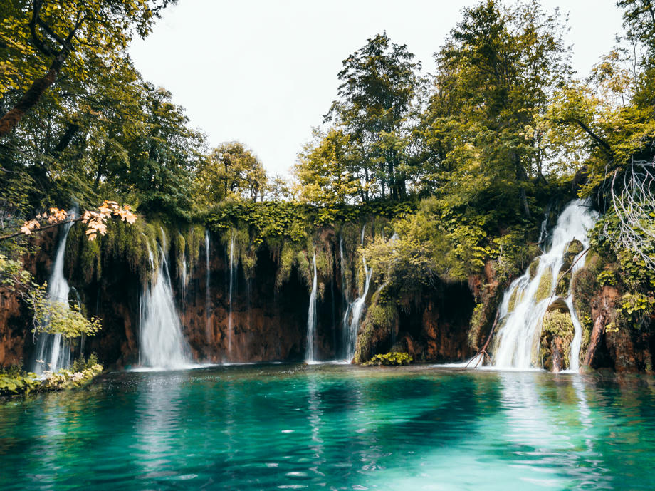 Plitvice Kroatien Wasserfall