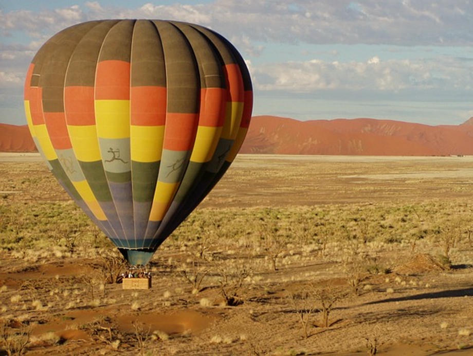Heißluftballon, Namibia