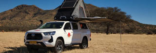 Vorschau Bildergalerie Hilux Luxus Camper von AfriCar Car Hire in Namibia