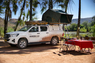 Vorschaubild, Namibia, Namibia2Go Car Rental, Toyota Hilux DC Camping Budget