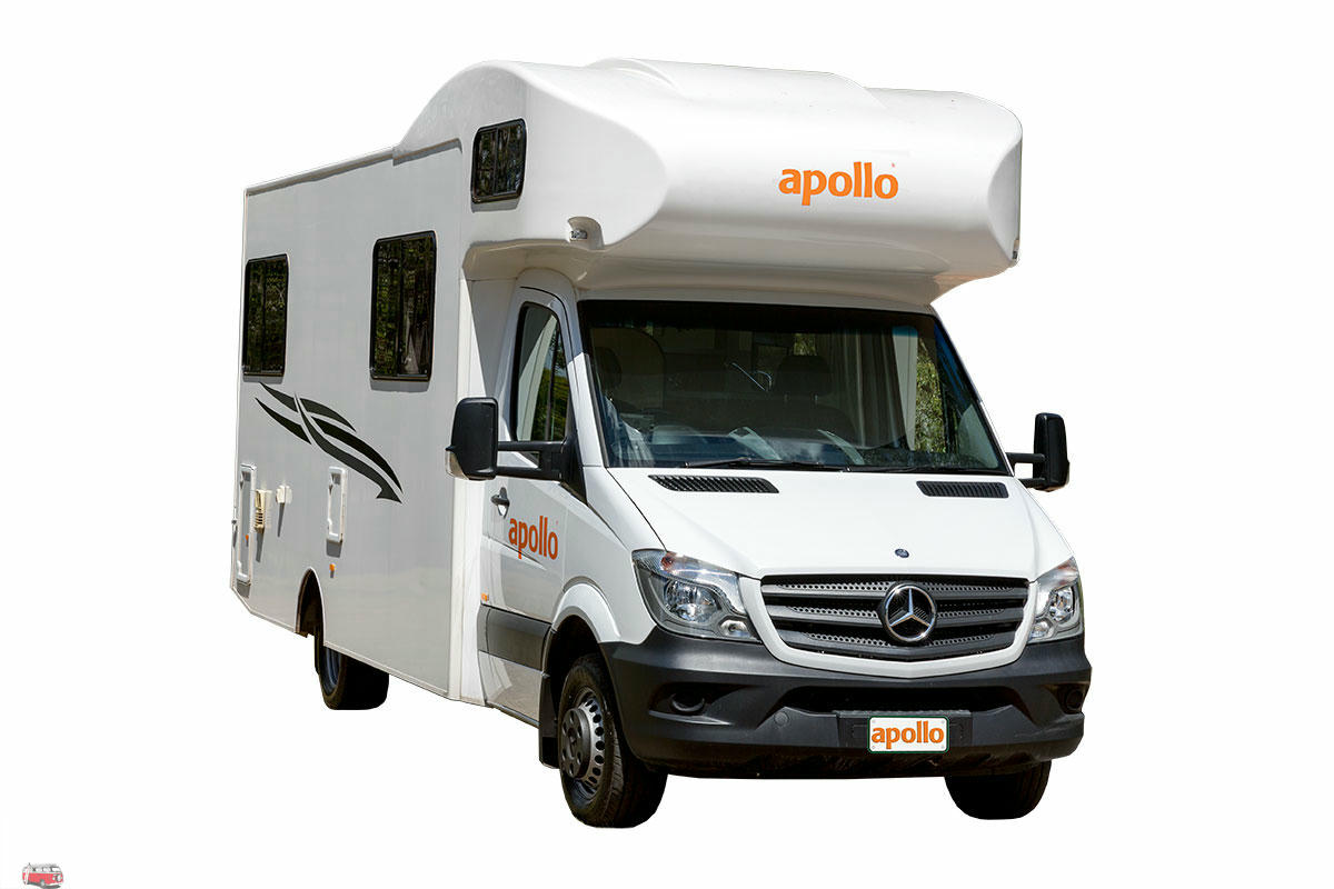 6 Bett Wohnmobil, Apollo Motorhomes, Euro Deluxe, Neuseeland, Urlaub