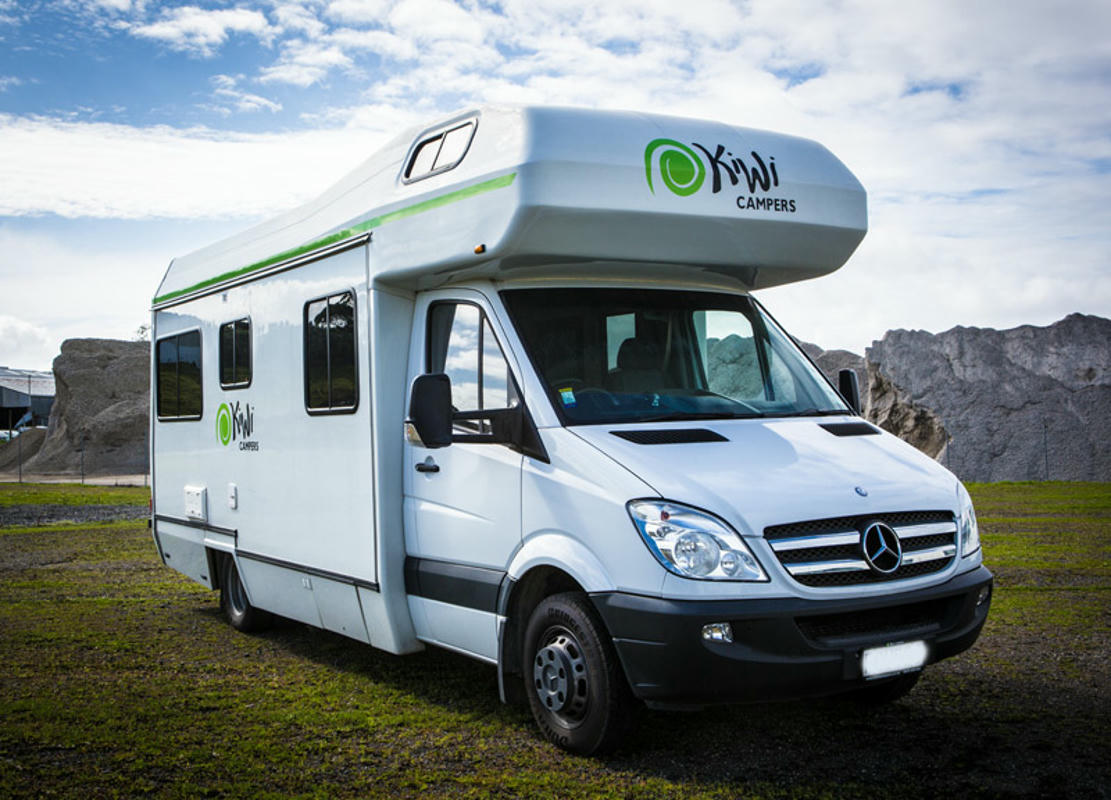 Kiwi 6 Bett Wohnmobil, Kiwi Campers, Familie, reisen, Neuseeland