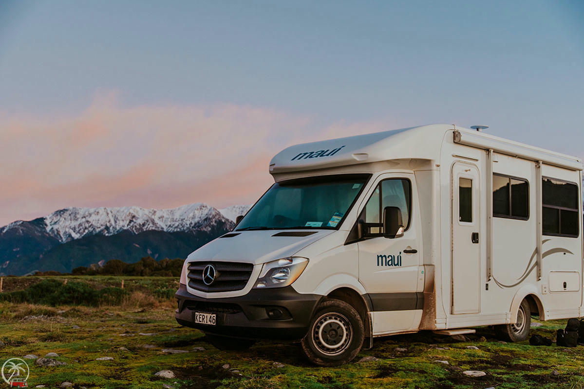 Maui Cascade, Premium 4-Bett Wohnmobil Neuseeland, self-contained, Freedom Camping
