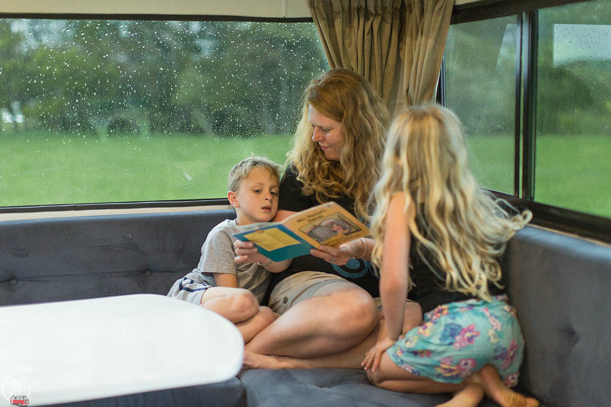 Mighty Big Six Wohnmobil Neuseeland, Reisem mit Kindern, Familie