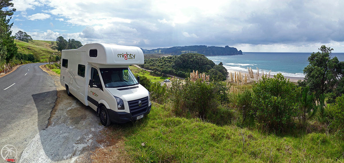 Mighty Double Up 4 Bett Wohnmobil günstig mieten in Neuseeland | CamperOase