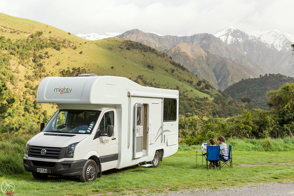 Mighty Campers Double Up Neuseeland, Neuseeland Urlaub, self-contained Freedom Camping