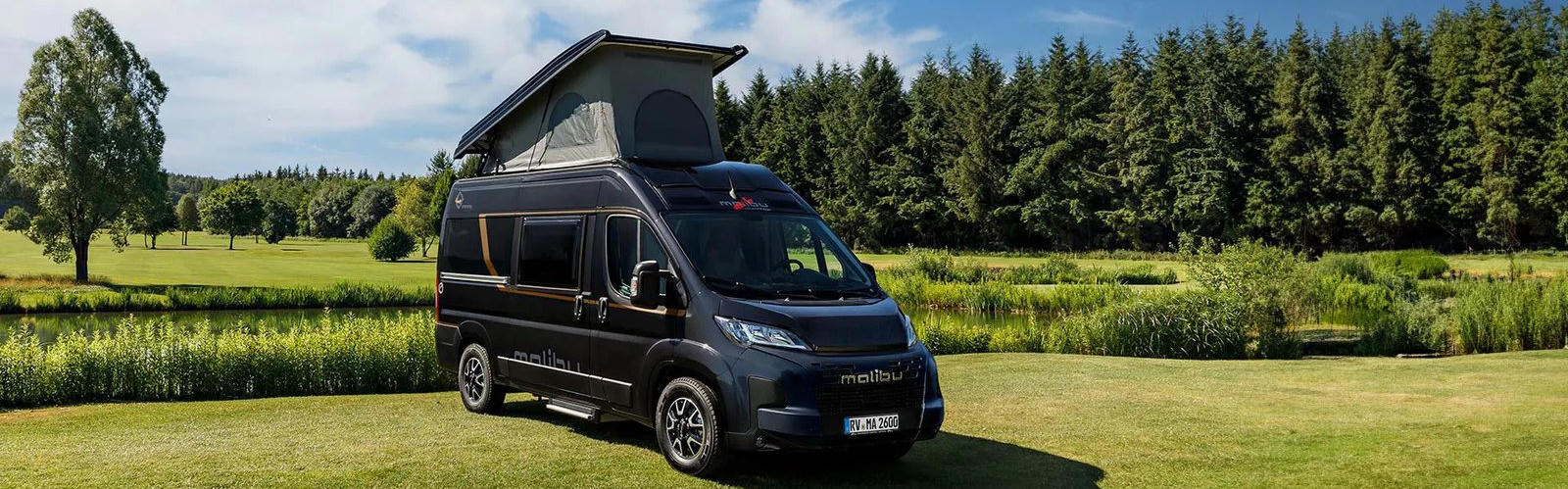 Der Comfort von Nomado geparkt in Neuseeland