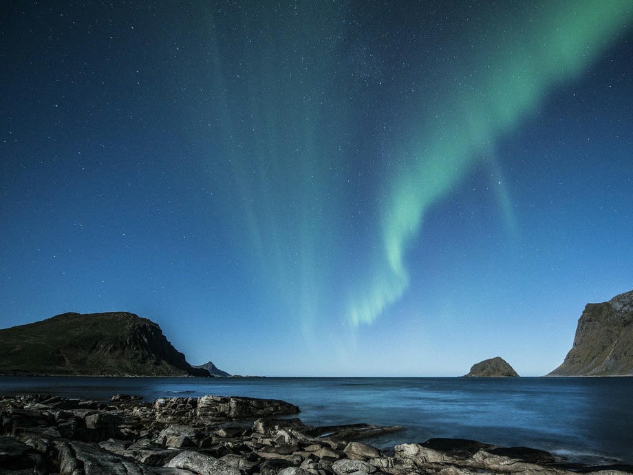 Aurora Borealis Camper, Nordlichter Norwegen, Nordlichter im Camper