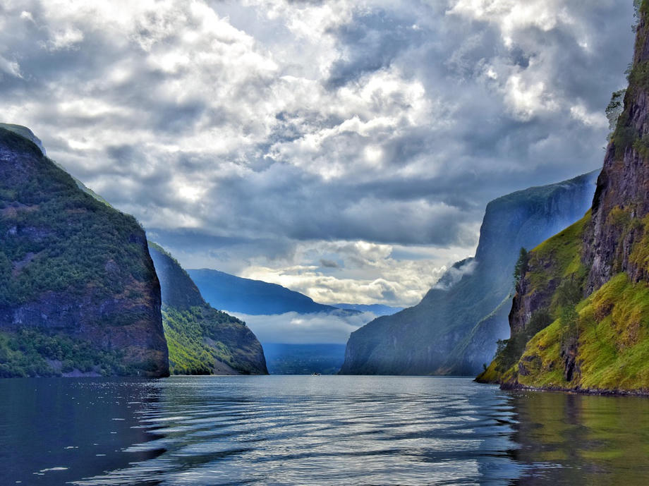 Norwegen Sognefjord, Panorama Fjordland Norwegen, Westküste Norwegen