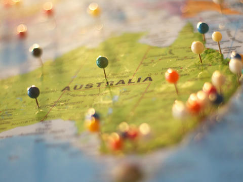 Australienurlaub, Australien Karte, Australien Informationen