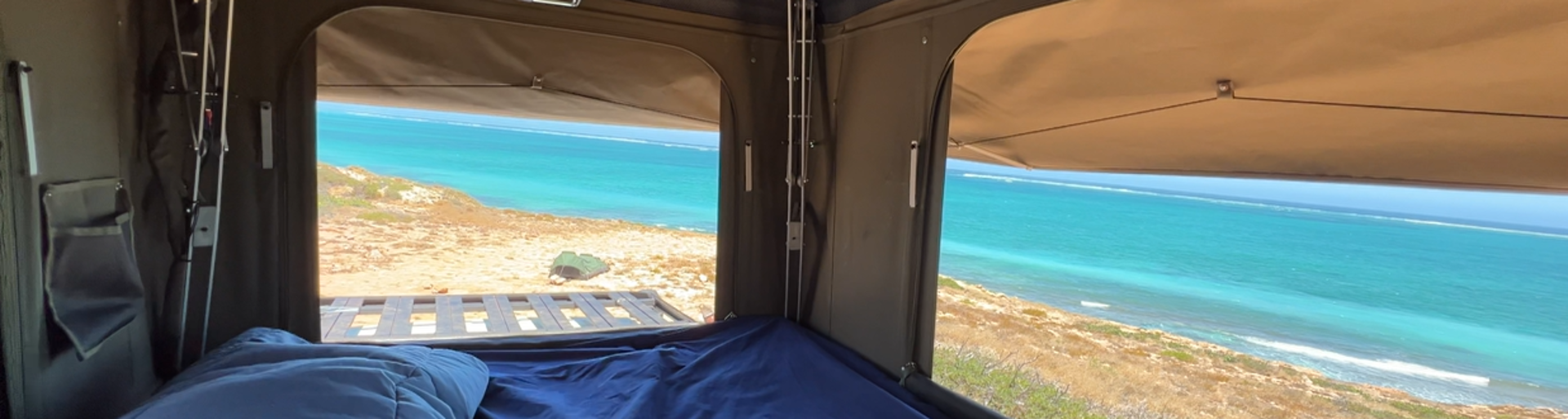 Allradcamper mieten in Australien, so schläft man im Dachzelt