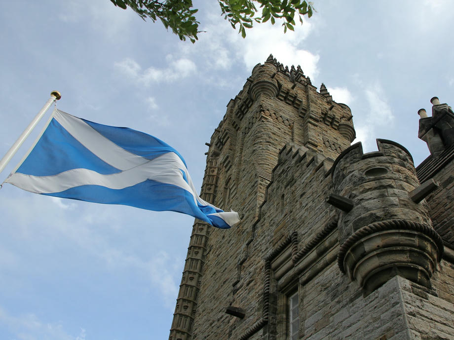 Schottland Flagge, Schottland Vereinigtes Königeich