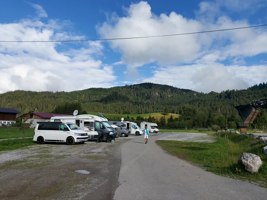 Camping Alpne, Stellplätze Alpen