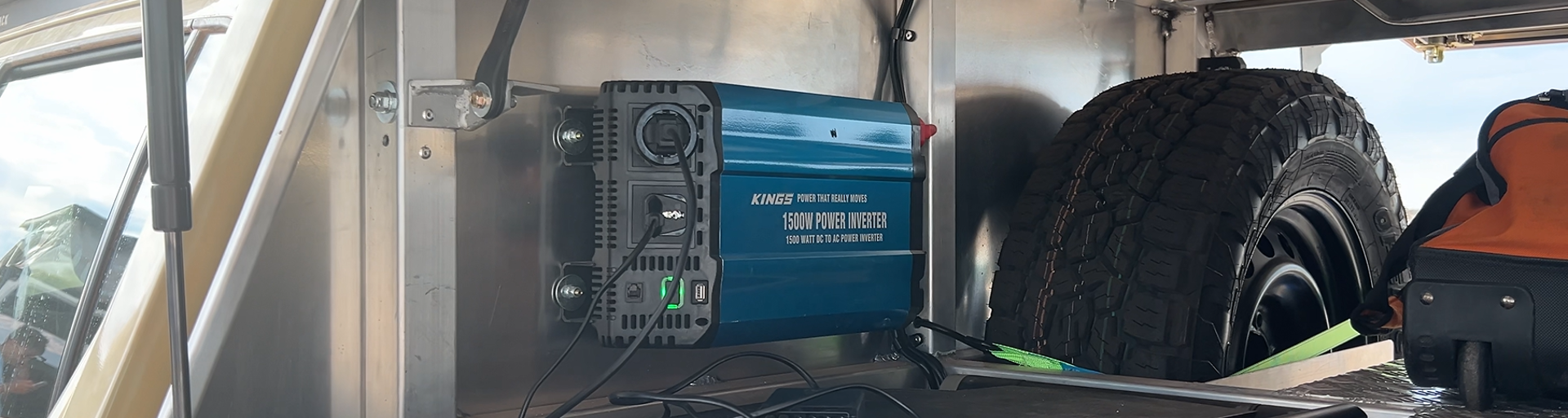 Mit dem Allradcamper durch Westaustralien, alles zum Thema Stromversorgung