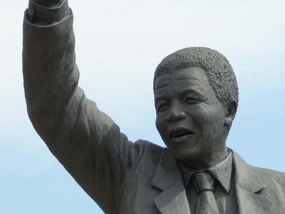 Nelson Mandela, Statue, Denkmal, Südafrika Geschichte